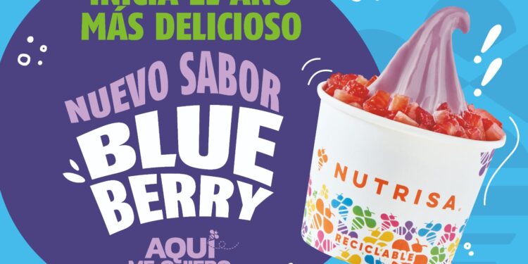 Macarrón de mora azul, helado sabor a blueberry y nutriesferas, las innovaciones de Nutrisa