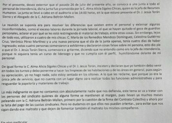 Sanatorio Trinidad, de referente médico a epicentro del miedo y la intimidación