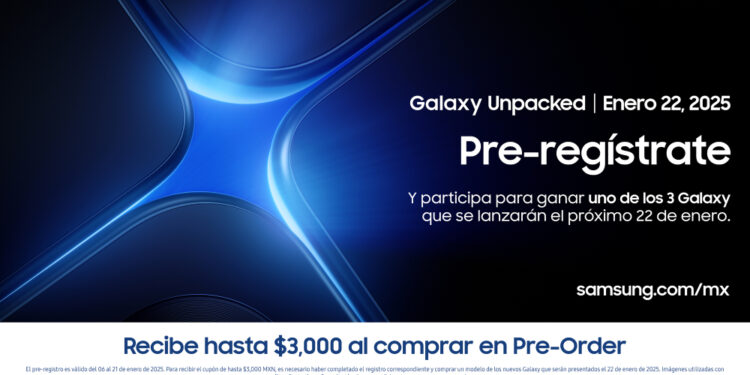 Samsung anuncia el próximo Galaxy Unpacked 2025 y el inicio del pre-registro en México