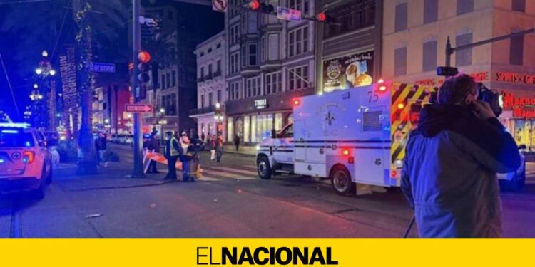 Al menos 10 muertos en Nueva Orleans por atropello masivo en Año Nuevo