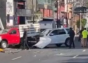 Hombre es atacado a tiros sobre avenida Centenario, en la Gustavo A. Madero