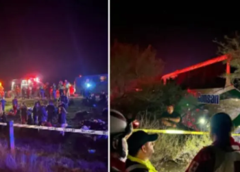 Autobús choca contra tráiler en Tamaulipas; hay dos muertos