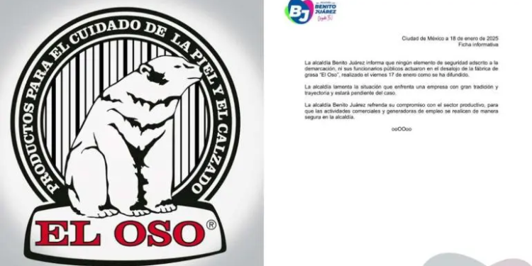 Alcaldía Benito Juárez se deslinda de desalojo de fábrica “El Oso”