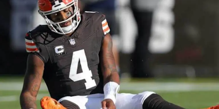 Deshaun Watson, de Cleveland Browns, se rompe por segunda vez un tendón de Aquiles