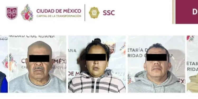 Operativo en Iztapalapa deja cinco detenidos y droga asegurada