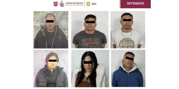 Detienen a “El Chino”, líder de banda de montachoques, y a cinco miembros más en Tlalpan