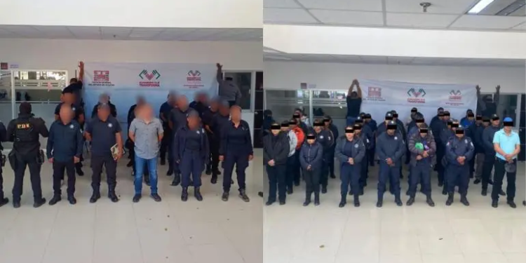Detienen a 78 personas vinculadas a red de extorsión en Chiapas; hay policías y funcionarios