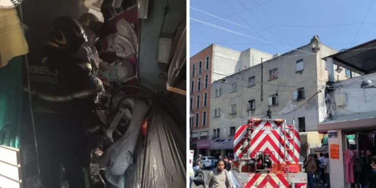 Incendio en departamento del Centro Histórico deja 10 evacuados