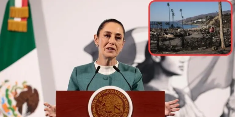La reconstrucción de LA requerirá de mano de obra mexicana, asegura Sheinbaum