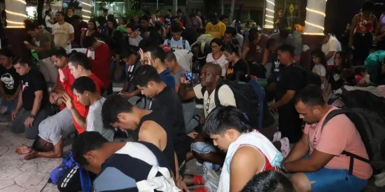 Sale de Chiapas nueva caravana migrante a una semana del regreso de Trump