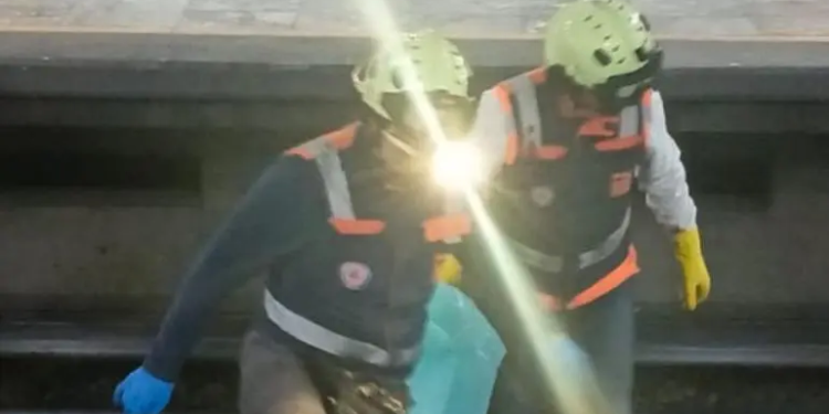 Mujer muere tras arrojarse al paso del tren en la estación Valle Gómez