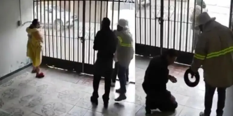 Asaltantes se hacen pasar por trabajadores y encañonan a una familia en León