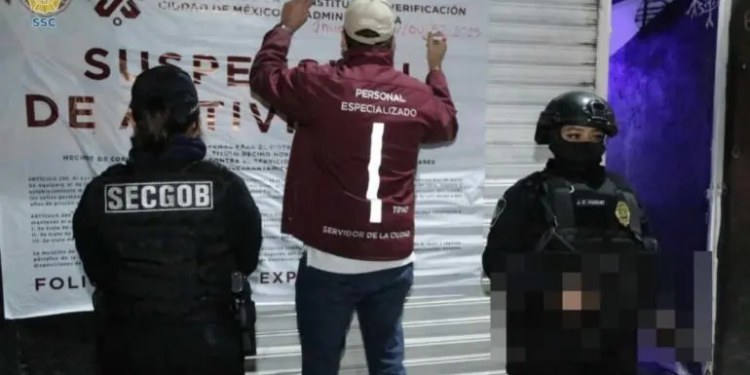 Suspenden 7 puntos de venta de alcohol en Azcapotzalco durante operativo