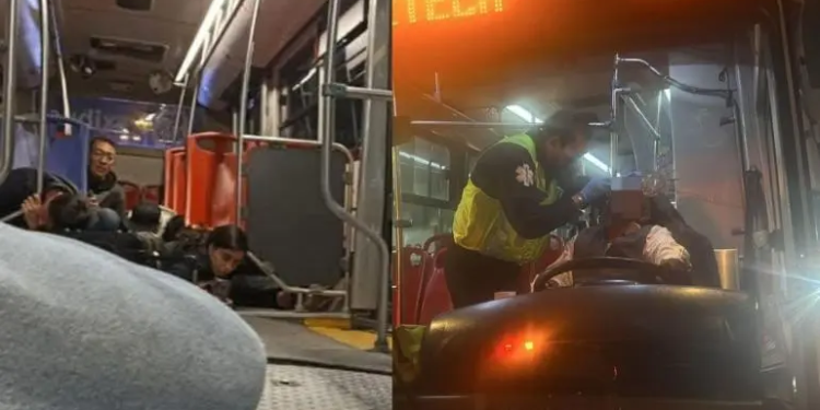 Conductor de Mexibús sufre herida en el rostro tras balacera en Ecatepec