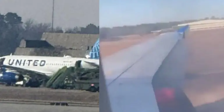 Evacúan vuelo de Houston a NY porque ala de avión ‘se prendió en llamas’