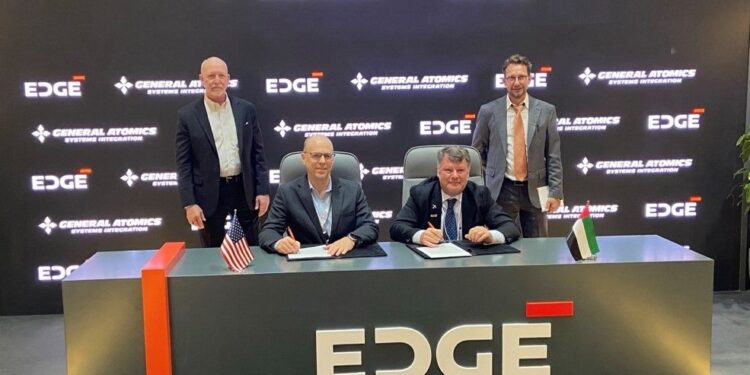 General Atomics y EDGE establecen una asociación para fabricar, probar y reparar sistemas electromecánicos