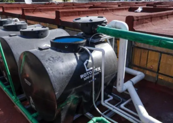 GCDMX instala el primer sistema de captación de agua de lluvia en un mercado público