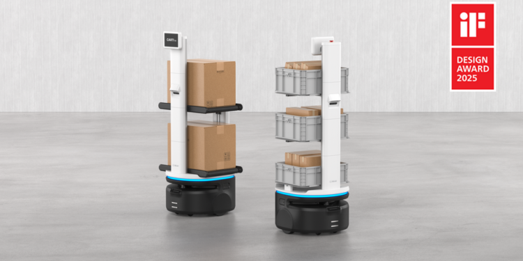 Carti 100 de Bear Robotics gana el iF DESIGN AWARD 2025 y establece estándares en automatización logística