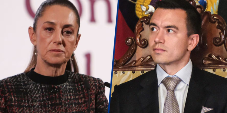 México no reanudará relaciones con Ecuador mientras Noboa esté en el poder: Sheinbaum
