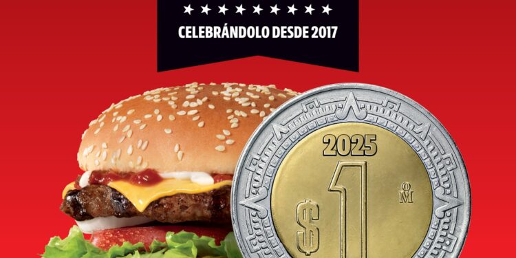  ¡Ya todos esperamos esta promo de a peso!  que sólo Carl´s Jr puede ofrecer