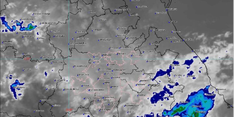 SE PREVÉN LLUVIAS AISLADAS EN LA CIUDAD DE MÉXICO Y CHUBASCOS EN EL ESTADO DE MÉXICO