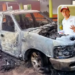 Incendian camioneta de candidato a la alcaldía de Jilotepec, Veracruz