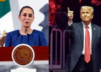Sheinbaum sostiene llamada con Trump; acuerdan trabajar para mejorar balance comercial