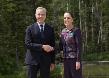 Cumbre G7. Sheinbaum llega reunión Canadá