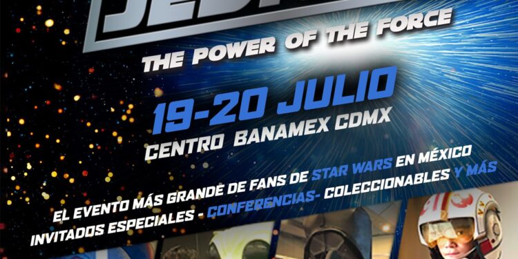 JEDICON 2025: UNA CELEBRACIÓN ÉPICA PARA LOS AMANTES DE STAR WARS ESTE 19 Y 20 DE JUNIO EN CENTRO BANAMEX