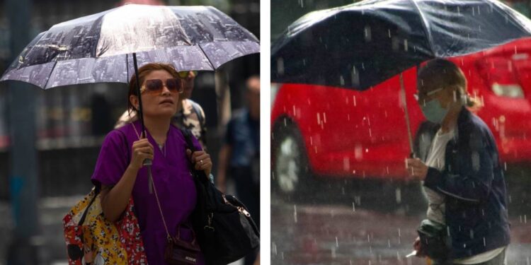 Lluvias intensas, fuertes vientos y calor extremo en algunos estados