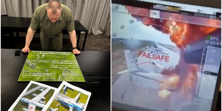 ¿Cómo fue la Operación Telaraña con la que Ucrania atacó 4 bases aéreas de Rusia?