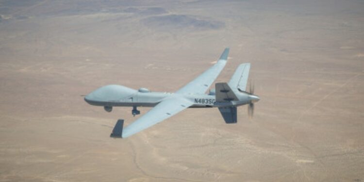 La tripulación belga completa el entrenamiento del MQ-9B