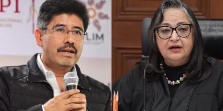 Presidenta de la SCJN se reúne con Hugo Aguilar, ministro presidente electo