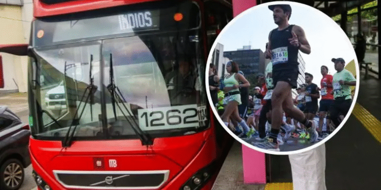 Metrobús ajustará rutas por el Medio Maratón de la CDMX este domingo