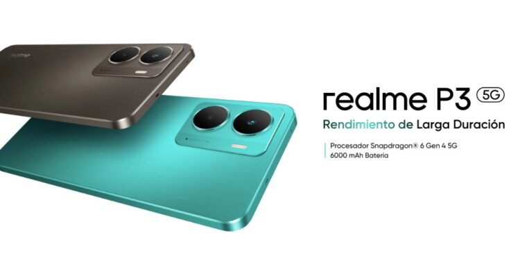 realme P3 llega con gran precio, batería Titan de 6000 mAh: más poder, mejor experiencia y más acción