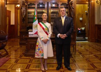 Sheinbaum y presidente de Guatemala afinan detalles previos a encuentro