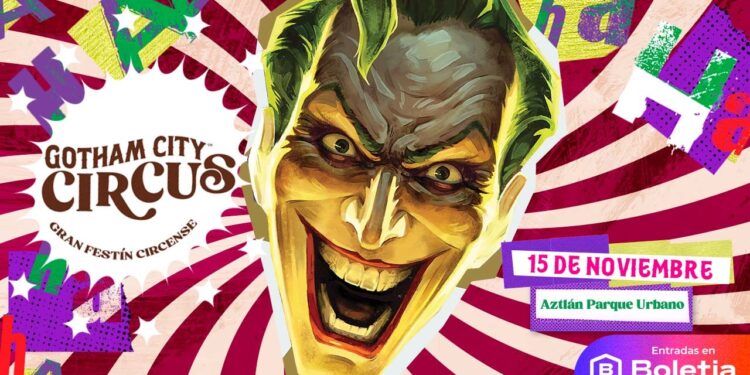 The Joker toma el control de Aztlán Parque Urbano: CDMX será la sede de una experiencia inmersiva inspirada en el Universo Gotham