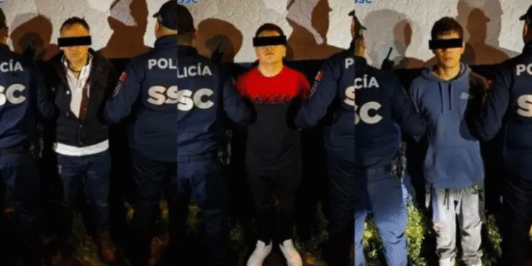 Arrestan a tres hombres en posesión de arma y droga en Lomas de Becerra