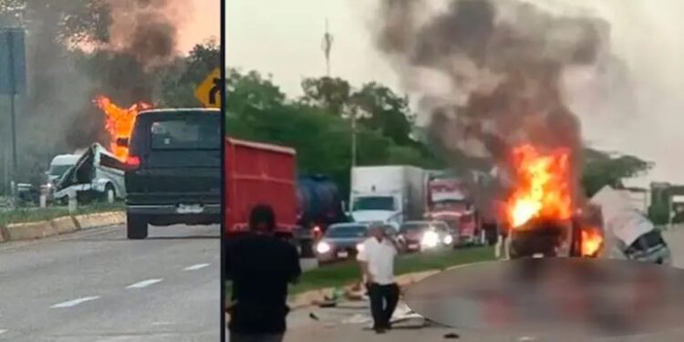 Campeche y Yucatán brindan apoyo a familiares de los 16 muertos en accidente carretero