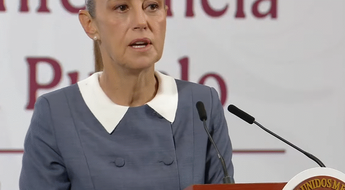 Sheinbaum descarta afectación a operaciones del SAT por protestas de trabajadores