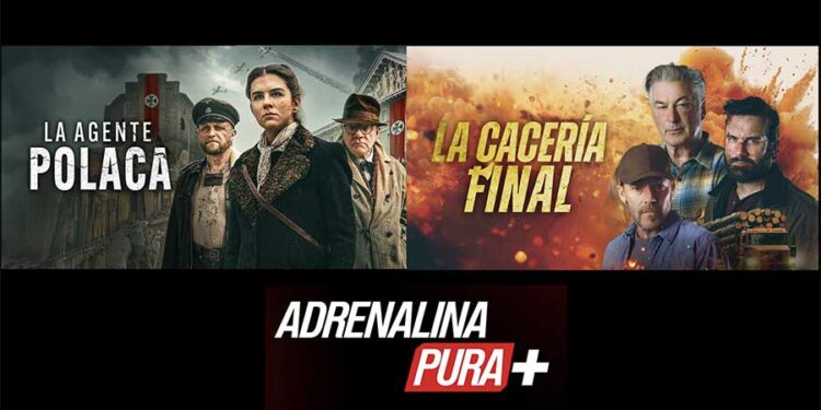 Noviembre explosivo en Adrenalina Pura+: espías, narcos y horrores sobrenaturales en streaming
