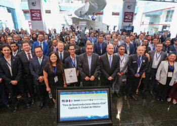 Secretaría de Economía entrega a QSM Semiconductores el Sello Hecho en México