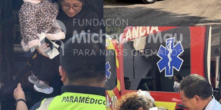 Bebé Jazlyn, nieta de la ‘abuelita heroína’ regresa a la CDMX