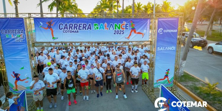 Se realiza Carrera Balance Cotemar en Ciudad del Carmen