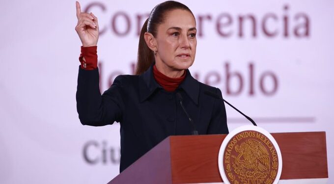 Sheinbaum admite que EU tiene más elementos para una intervención en México