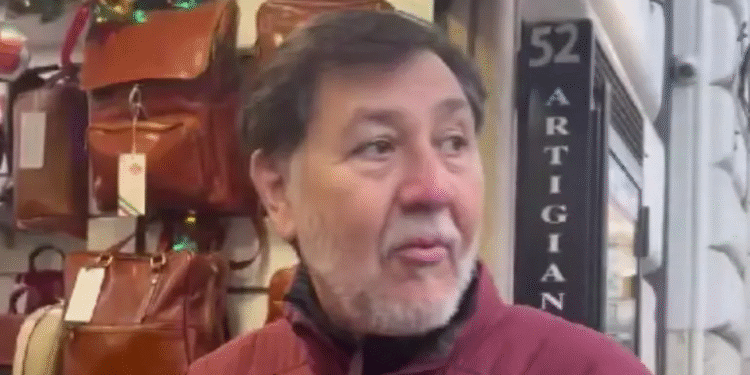 Protagoniza Gerardo Fernández Noroña altercado en lujoso centro comercial de Roma