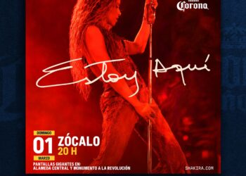 El Gobierno de la Ciudad de México y Grupo Modelo anuncian concierto gratuito de Shakira, en el Zócalo