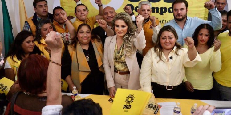 Ceci Ocampo asume la presidencia del PRD en la Alcaldía Cuauhtémoc