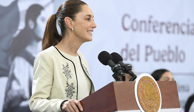 Gobierno de México informa reducción anual del 26 por ciento en homicidios dolosos en Colima; la honestidad da resultados: Presidenta