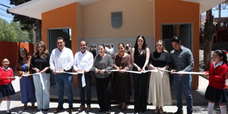 Beneficia Gobernador David Monreal a primaria “Eulalia Guzmán Barrón” de Guadalupe con más de 1mdp en infraestructura